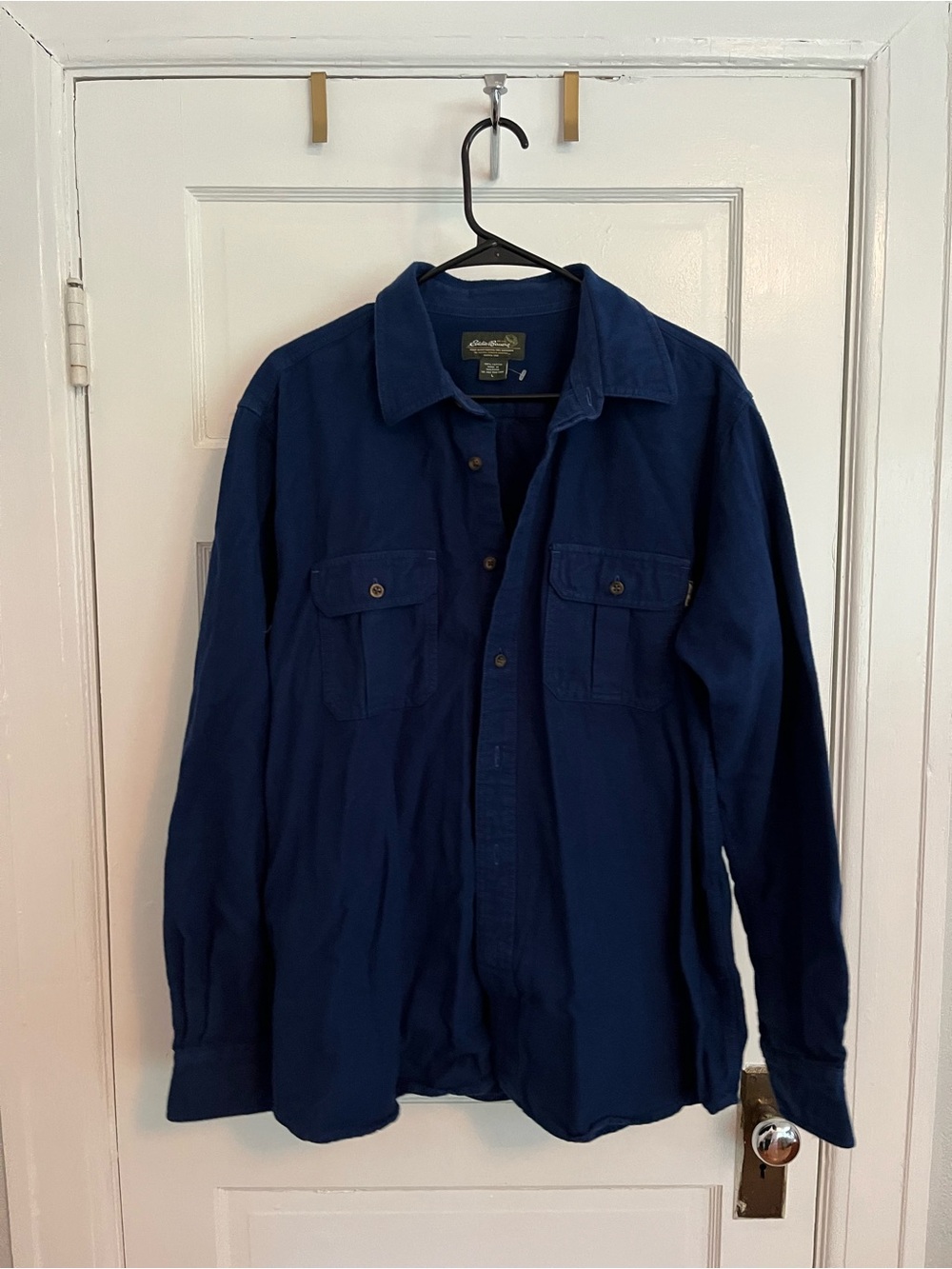 Eddie Bauer 100% Cotton Flannel Shirt